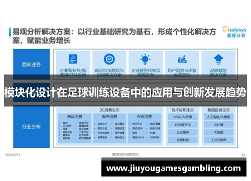 模块化设计在足球训练设备中的应用与创新发展趋势
